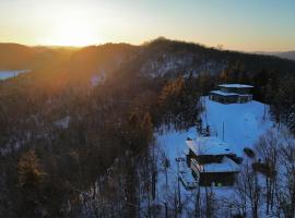 Sommet de montagne- Spa, sauna and hammam privés，聖艾黛爾的飯店