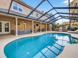 family house 5BR Heated Pool Home in Brandon - Pool Table