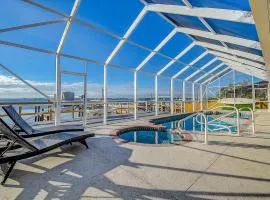Family Waterfront 4BR Home Heated Pool Private Pier