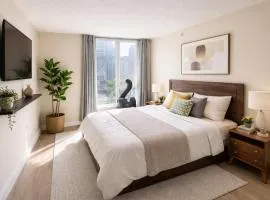 Chic 2BR Tinseltown Condo - Walk to Stadiums