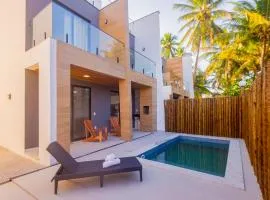 Casa Pé na Areia - Piscina, Praia, Vista e Lazer