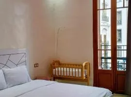 Neoclassical apartment downtown