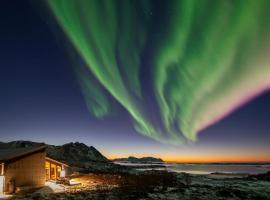 Fredheim, Northern Light Lodge、Kallsøyaのホテル