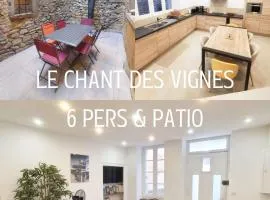 Le chant des vignes - Maison pour 6 avec patio