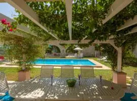 Old Olive Press Sea and Mountain