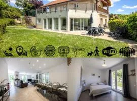 Large Nature Gîte - 130 m2 - Air conditioning & Private Garden