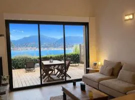 Mini-villa avec vue mer et piscine