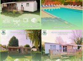 Location de Mobilhomes 3 Chambres, camping 3 étoiles, hotel a Ivry-la-Bataille