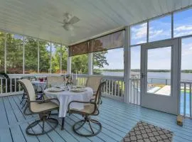 Lakefront Getaway with Dock Pool Sunset Games