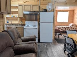 Golden Walleye Getaway, hotel Baudette-ben