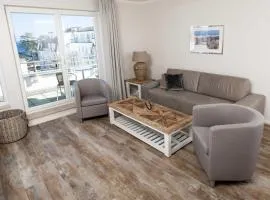 strandnahe FeWo mit Balkon und eingeschränktem Meerblick, Residenz Bel Vital Wohnung 44, Binz
