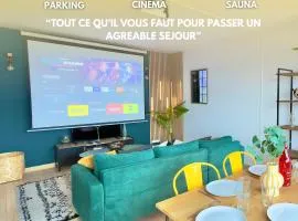 Vue Toits d Amiens Sauna & Cinéma Balcon Parking