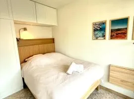 T2 avec terrasse, Gare Cannes & Croisette à pied