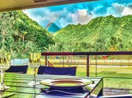 Teahupo'o Lodge Tahiti - Fare Terre et Mer - climatisé - canoe et paddle