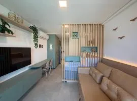 Flat Premium Muro Alto-conforto a 150m do mar