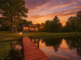 Nature Escape Pond Dock Fire Pit Trails