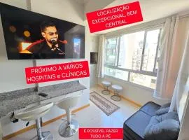 Studio Completo, Centro, Próximo a Hospitais, Vaga