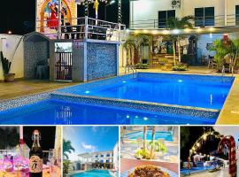 Preciosa Suite Familiar para 10 personas con cocina y 3 piscinas, hotel Playasban