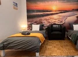 Grosses Apartment Aschaffenburg 4 Schlafzimmer für bis zu 11 Gäste AschaffApartment Mainaschaff