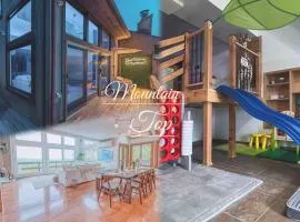 Mountain Top! Family Paradise w Hot Tub & Game Rm