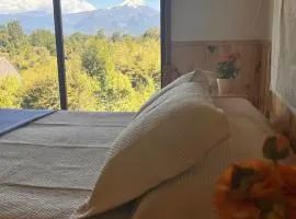 Cabaña Caburgua Hermosa vista al Volcán, Senderos del Bosque