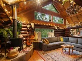 Boho Forest Cabin Retreat Near the City