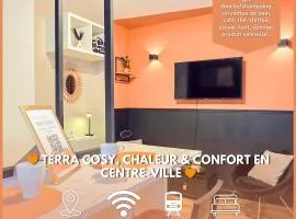 Le Terra Cosy - Élégant, Chaleureux & 50m Gare