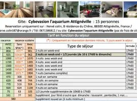 L'Aquarium Attigneville Cybevasion