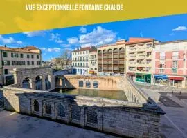 T3 61m2, Hypercentre, vue Fontaine Chaude, bureau