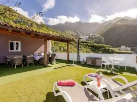 Casa-solarium en la naturaleza