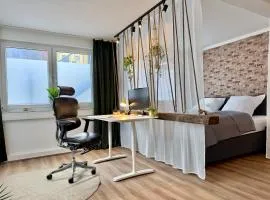 Work and Relax Design-Loft mit Schreibtisch, Starlink WiFi und Parkplatz