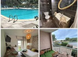 studio de la lagune piscine parking