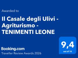 Il Casale degli Ulivi - Agriturismo - TENIMENTI LEONE, Hotel in Lanuvio