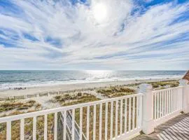 Oceanfront Home with Walkway to Beach, Double Ocean-View Sundecks & Central AC