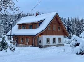 Apartmán v Chalupě U Tří srnek, hotel din Albrechtice v Jizerských horách