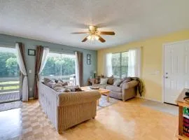 Docks and Balcony Peaceful River Abode in Dunnellon