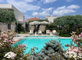 Thassos OLIVIA RESORT, hotel con tinas de hidromasaje en Potos