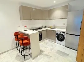 Havre de paix chic avec terrasse Maarif Palmier Casablanca