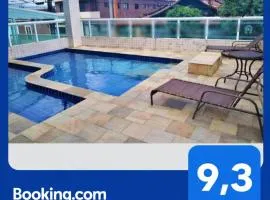 Apartamento Com Piscina e Sacada Gourmet- Aviação#