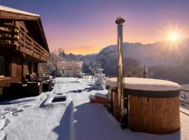 Cosy Chalet 87 in Engelberg with spectacular mountain and lake Views, hotel din Engelberg