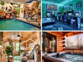 Fun Safari Surprise 4 Kids! Heated Pool! Arcade! Close to Attractions