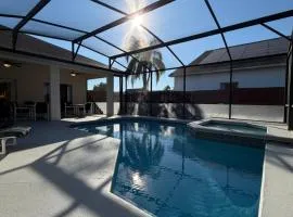 Bright & Spacious Disney Home - Private Pool, Heated Spa & Game Room - Sleeps 14