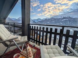 Cocon Alpin: Vue Imprenable, Central & Calme, hotel i Saint-Luc