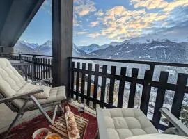 Cocon Alpin: Vue Imprenable, Central & Calme