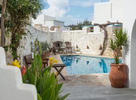 Hotel Aegeon, hotel adaptado en Parikia