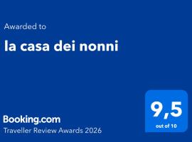 la casa dei nonni, Hotel in Musellaro