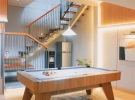 Liorasuite Japandi house with Jacuzzi in KBP