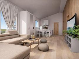 Mazurskie Wzgórze -Domki z basenem, hótel í Rydzewo