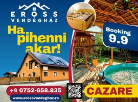 Erőss Kulcsosház, hotel en Lăzarea