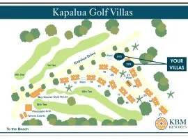 Kapalua Golf Villas 2 Free Cars KBM Resorts Beautiful Remodel 2 Units 3 Bedrooms ML-2213